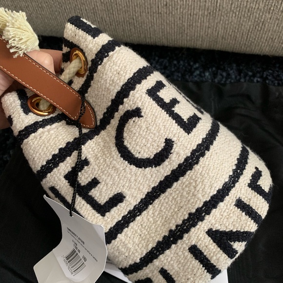 Celine teen drawstring bucket bag - Picture 4 of 12